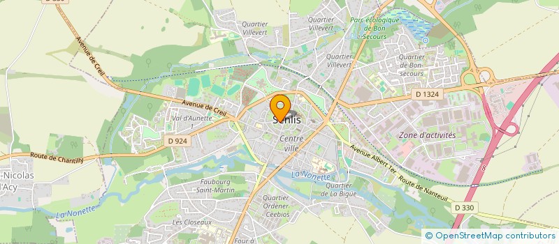 localisation de l'entreprise MADAME ANAIS HEMMERLING  PONT-SAINTE-MAXENCE