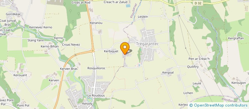 localisation de l'entreprise MADAME ANAIS HERNOT  PLOUDANIEL