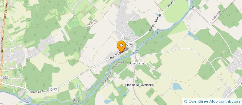localisation de l'entreprise MADAME ANAIS HERVOUET à CANDE-SUR-BEUVRON