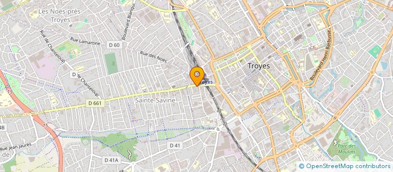 localisation de l'entreprise MADAME ANAIS HOSSELET à TROYES
