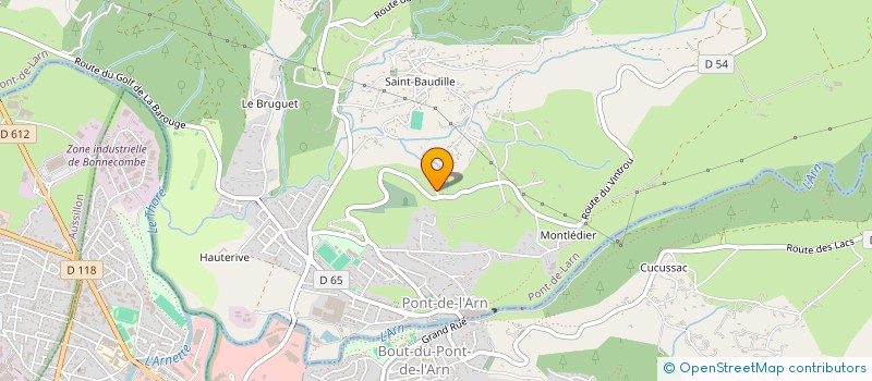 localisation de l'entreprise MADAME ANAIS HOUGUE  PONT-DE-LARN