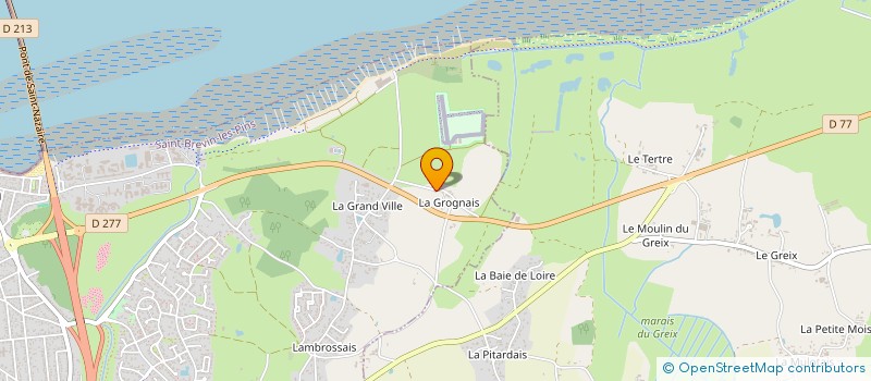 localisation de l'entreprise MADAME ANAIS HOULBERT à SAINT-BREVIN-LES-PINS