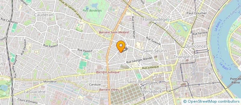 localisation de l'entreprise MADAME ANAIS IFFENECKER  BORDEAUX