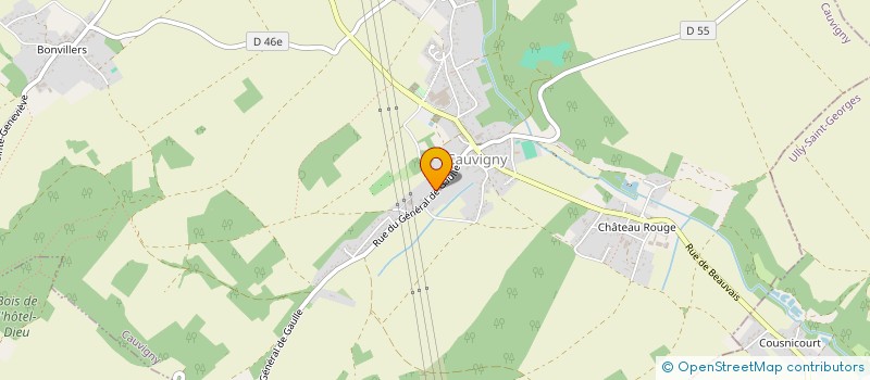 localisation de l'entreprise MADAME ANAIS INVERNO  CAUVIGNY