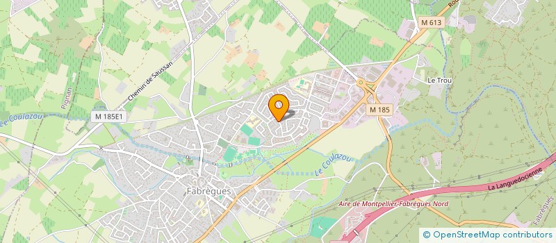 localisation de l'entreprise MADAME ANAIS JACQUELINE FELEZ  FABREGUES