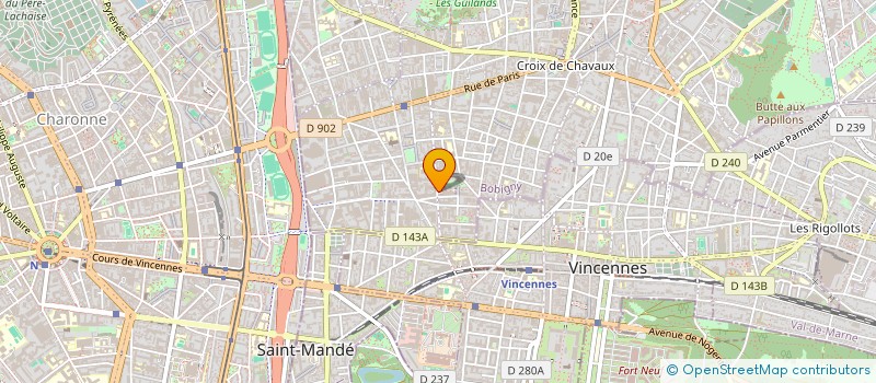 localisation de l'entreprise MADAME ANAIS JALLET à MONTREUIL