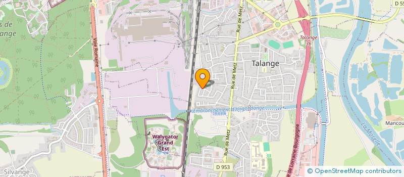 localisation de l'entreprise MADAME ANAIS JARZEMBOWSKI  TALANGE