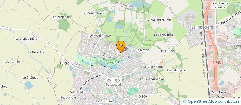 localisation de l'entreprise MADAME ANAIS JASON à MOUILLERON-LE-CAPTIF