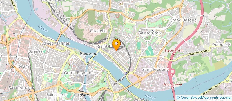localisation de l'entreprise MADAME ANAIS JIMENEZ à BAYONNE