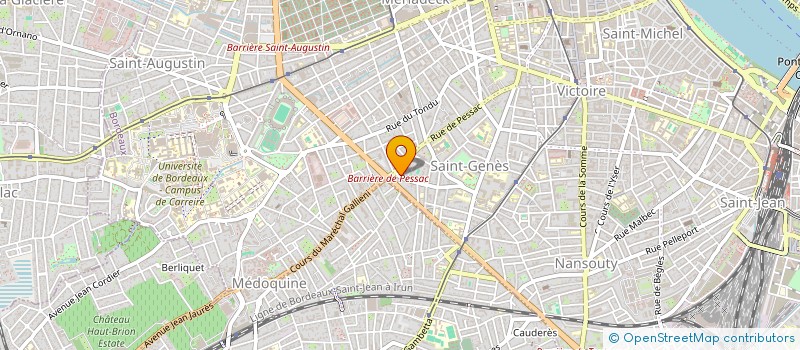 localisation de l'entreprise MADAME ANAIS JOMARD  BORDEAUX