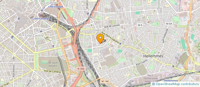 localisation de l'entreprise MADAME ANAIS JONAS à LILLE