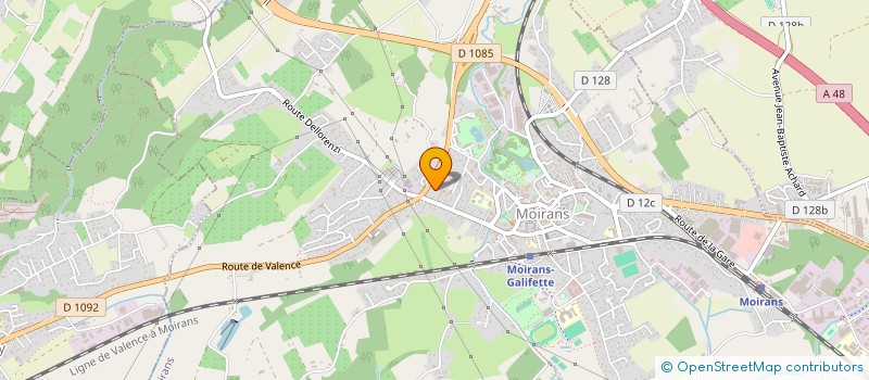 localisation de l'entreprise MADAME ANAIS JOUANNARD à MOIRANS