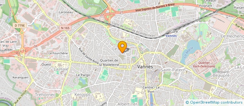 localisation de l'entreprise MADAME ANAIS JOURDAIN  VANNES