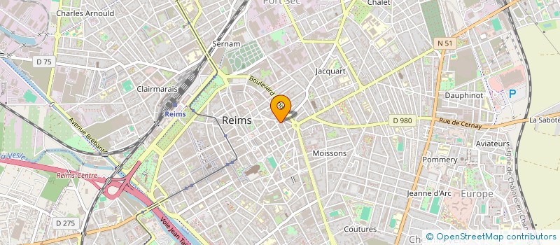 localisation de l'entreprise MADAME ANAIS JOYEZ  REIMS
