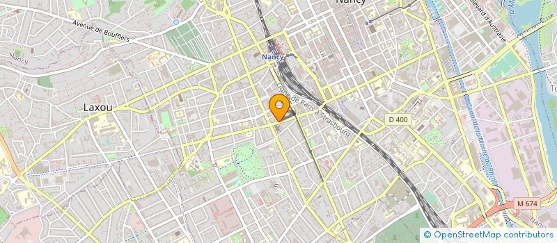 localisation de l'entreprise MADAME ANAIS JUIN  NANCY