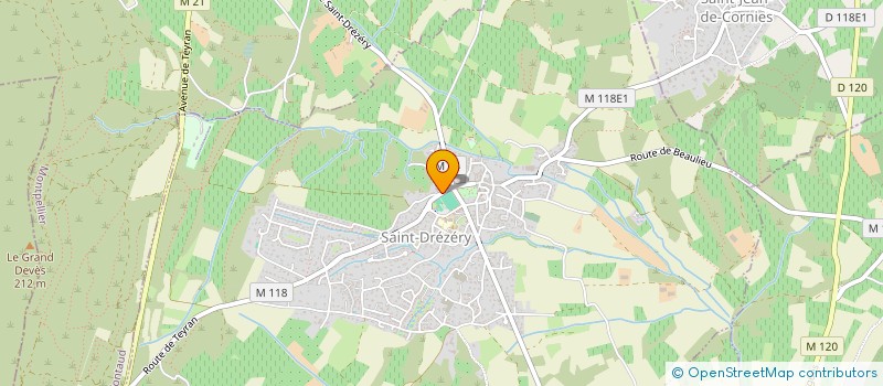 localisation de l'entreprise MADAME ANAIS JUPPIN  SAINT-DREZERY