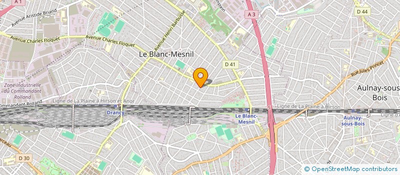 localisation de l'entreprise MADAME ANAIS KADI à LE BLANC-MESNIL