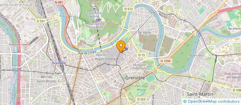 localisation de l'entreprise MADAME ANAIS KERDRAON à GRENOBLE