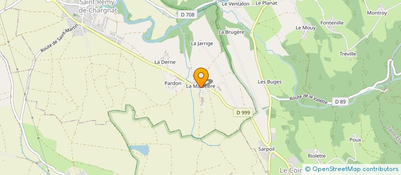 localisation de l'entreprise MADAME ANAIS KINSINGER  SAINT-REMY-DE-CHARGNAT