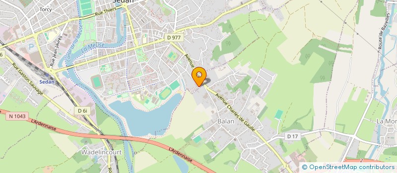 localisation de l'entreprise MADAME ANAIS KOBSCH  SEDAN