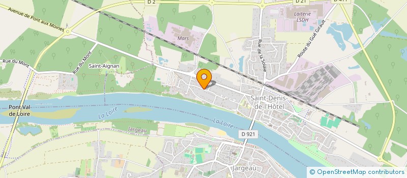 localisation de l'entreprise MADAME ANAIS KRZYZANIAK à SAINT-DENIS-DE-L'HOTEL