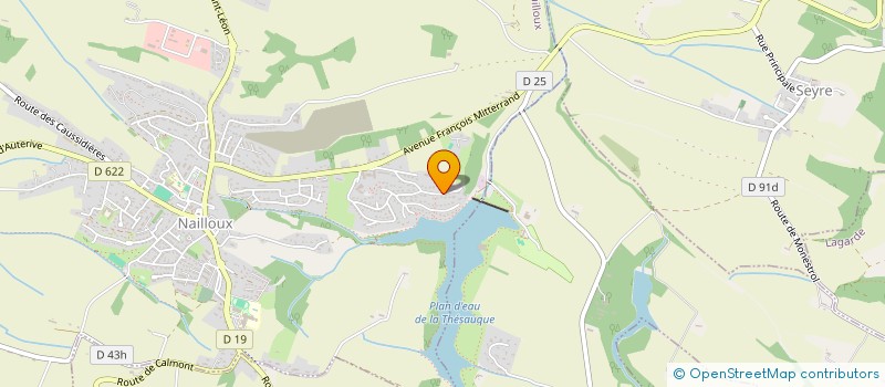 localisation de l'entreprise MADAME ANAIS LABAU  NAILLOUX