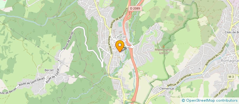 localisation de l'entreprise MADAME ANAIS LABERNIA  LE CREST