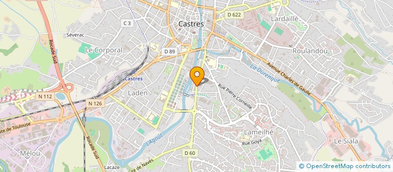 localisation de l'entreprise MADAME ANAIS LABESSOUILLE à CASTRES