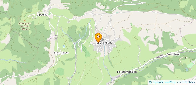 localisation de l'entreprise MADAME ANAIS LACAN  MOURET