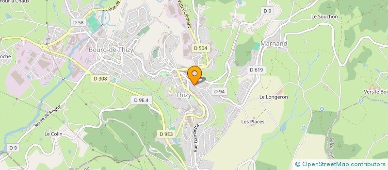 localisation de l'entreprise MADAME ANAIS LACHAL  THIZY-LES-BOURGS
