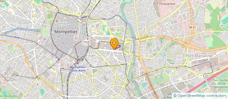 localisation de l'entreprise MADAME ANAIS LACOMBE  MONTPELLIER