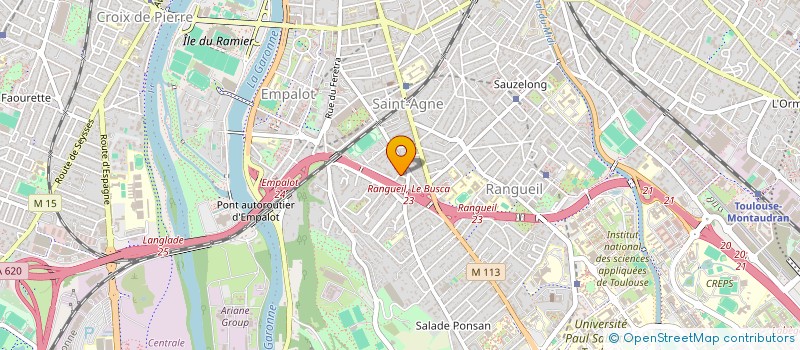localisation de l'entreprise MADAME ANAIS LAFFORGUE à TOULOUSE
