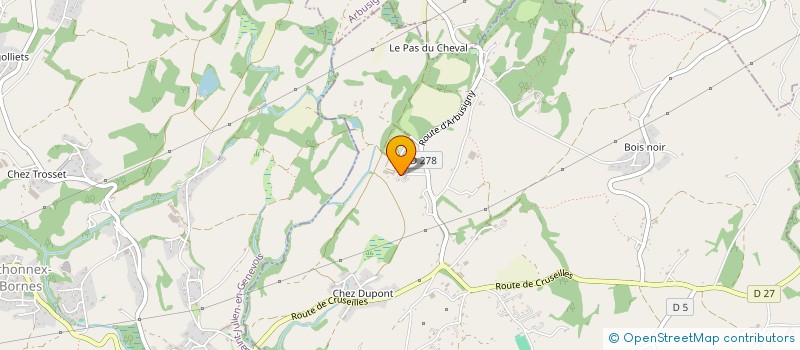 localisation de l'entreprise MADAME ANAIS LAFON ROUSSEAU  FILLIERE