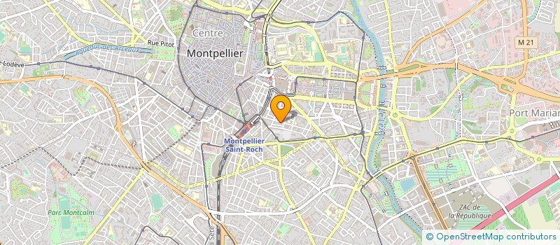 localisation de l'entreprise MADAME ANAIS LAGIER à MONTPELLIER