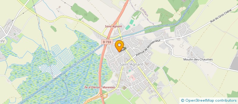 localisation de l'entreprise MADAME ANAIS LALLOUR  SAINT-AGNANT