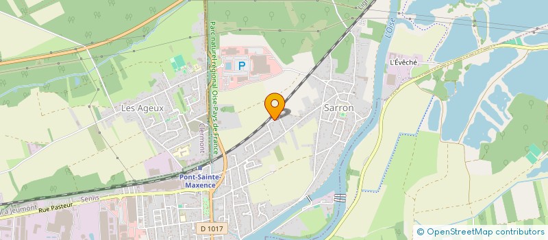 localisation de l'entreprise MADAME ANAIS LAMBERT  PONT-SAINTE-MAXENCE