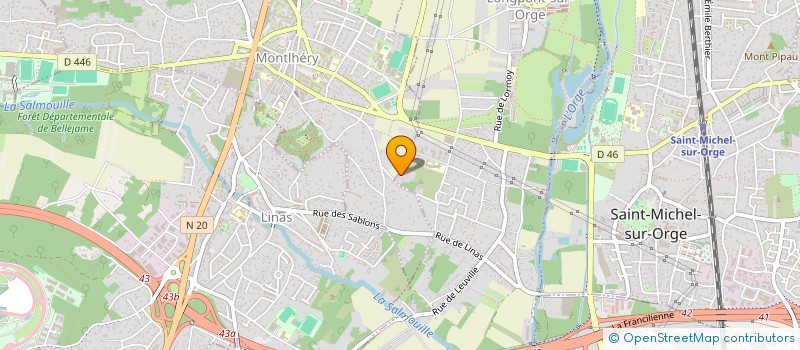 localisation de l'entreprise MADAME ANAIS LANDOUER à LONGPONT-SUR-ORGE