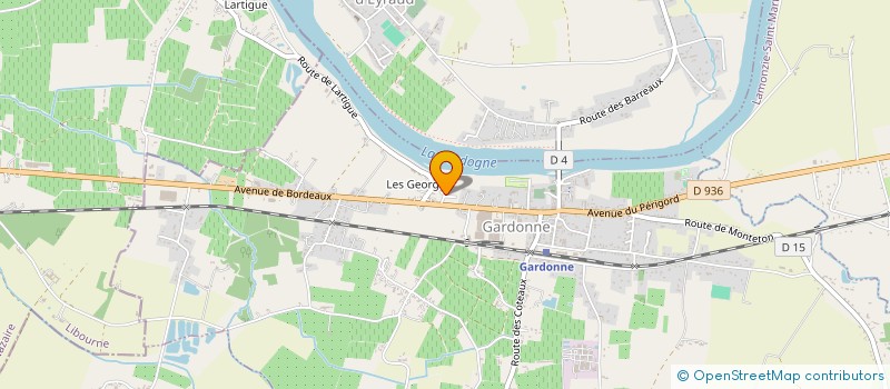 localisation de l'entreprise MADAME ANAIS LANTERNE à GARDONNE