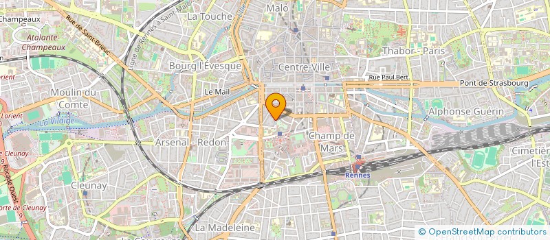 localisation de l'entreprise MADAME ANAIS LARCHEVEQUE à RENNES