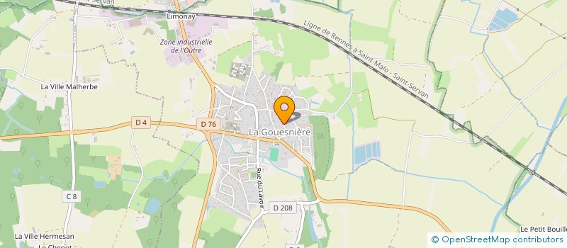 localisation de l'entreprise MADAME ANAIS LARDOUX  LA GOUESNIERE