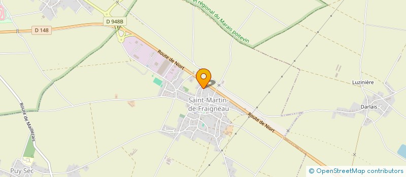localisation de l'entreprise MADAME ANAIS LARGEAUD  SAINT-MARTIN-DE-FRAIGNEAU