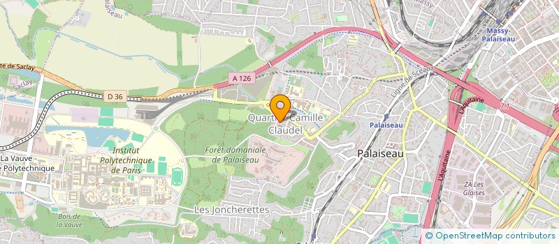 localisation de l'entreprise MADAME ANAIS LASSY à PALAISEAU
