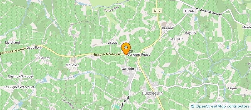 localisation de l'entreprise MADAME ANAIS LAVANDIER  PUISSEGUIN