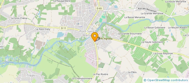 localisation de l'entreprise MADAME ANAIS LE BIHAN  PONT-SAINT-MARTIN