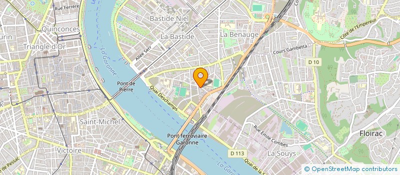 localisation de l'entreprise MADAME ANAIS LE CALVEZ  BORDEAUX