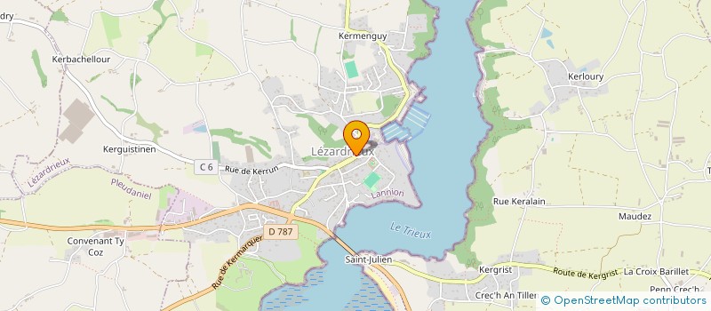 localisation de l'entreprise MADAME ANAIS LE CORRE  LEZARDRIEUX