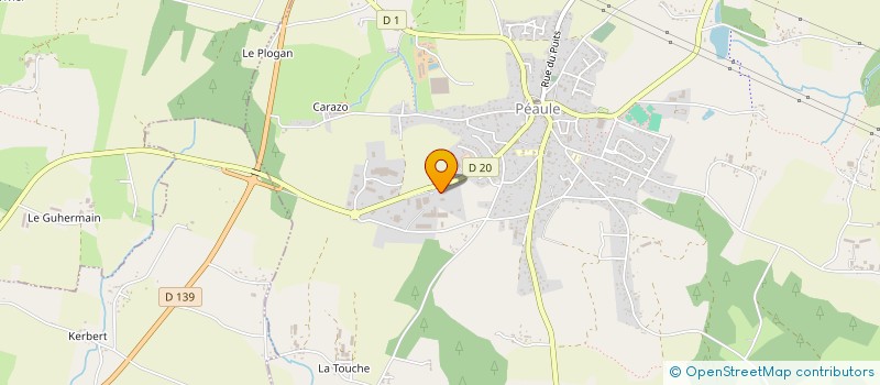 localisation de l'entreprise MADAME ANAIS LE PETIT  PEAULE