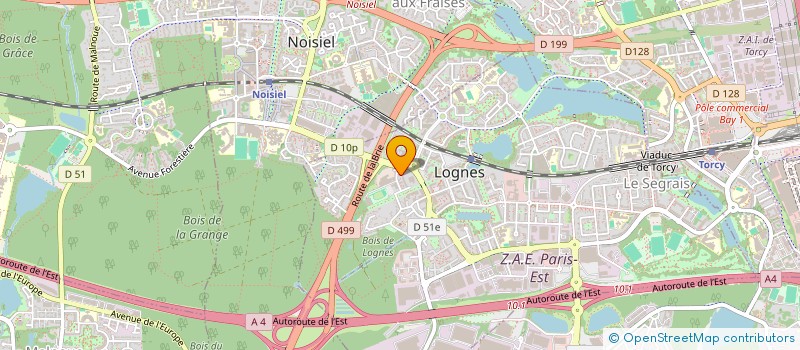 localisation de l'entreprise MADAME ANAIS LEBLAND à LOGNES
