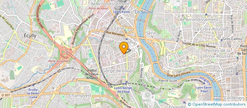 localisation de l'entreprise MADAME ANAIS LEBRUN  LYON