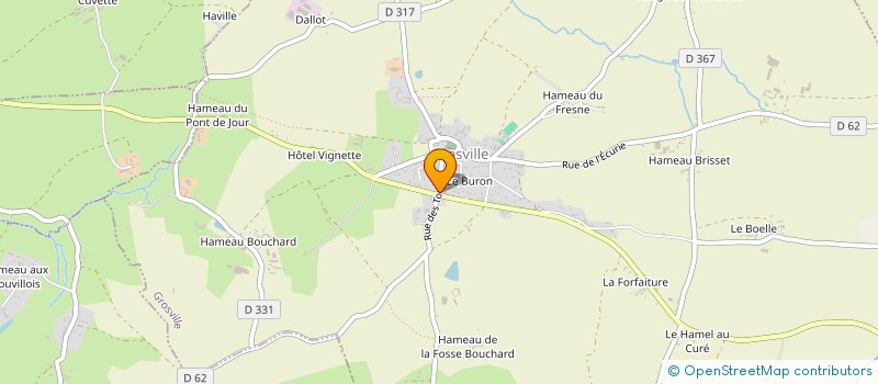 localisation de l'entreprise MADAME ANAIS LECARPENTIER  GROSVILLE